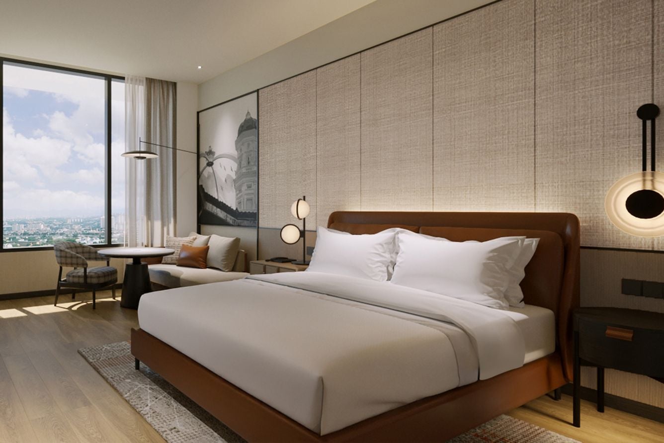 deluxe suite room at sheraton hotel jb