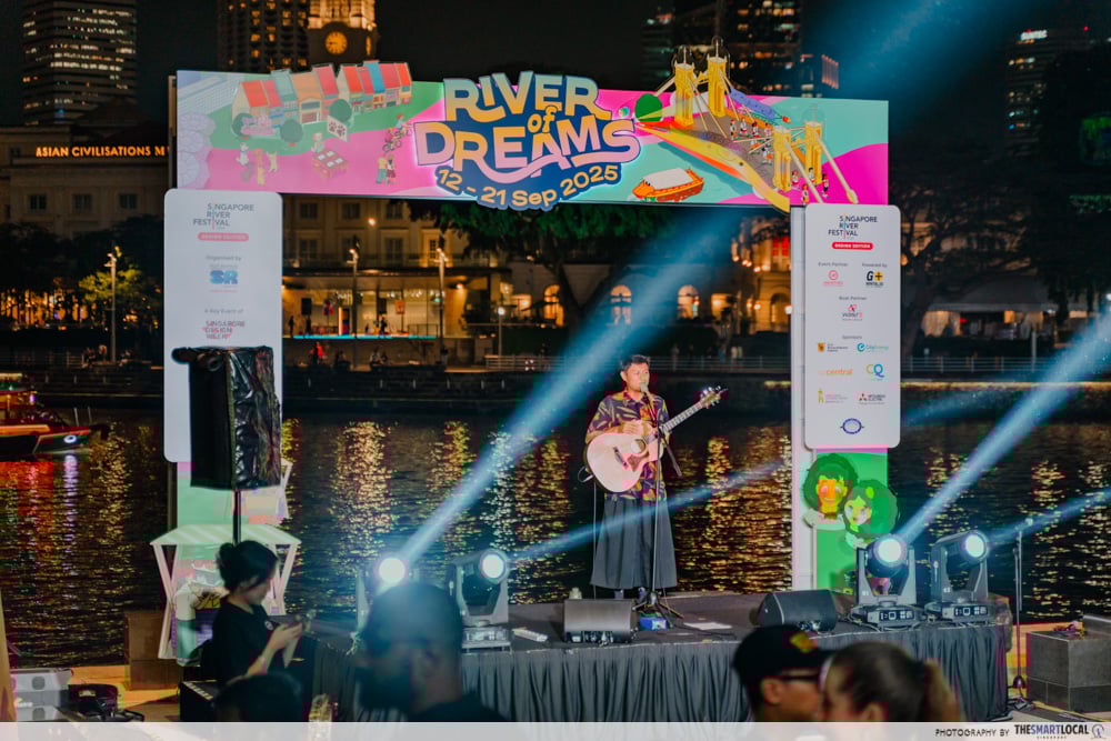 singapore river festival 2025 - performance