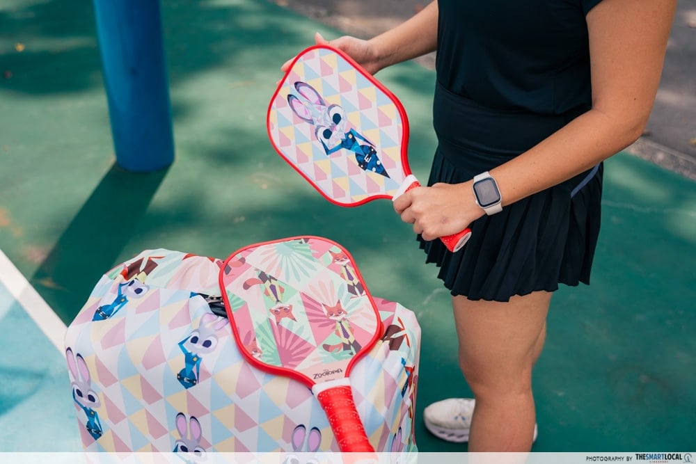 Get Disney’s Zootopia 2 merchandise at OCBC - pickleball paddles