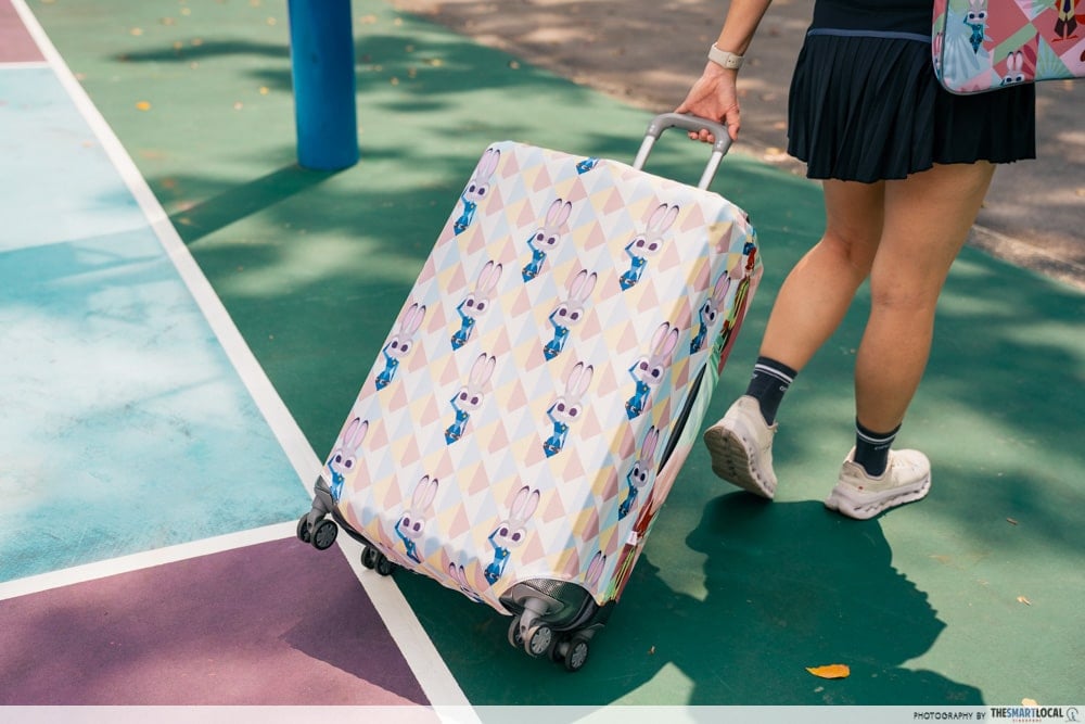 Get Disney’s Zootopia 2 merchandise at OCBC - suitcase
