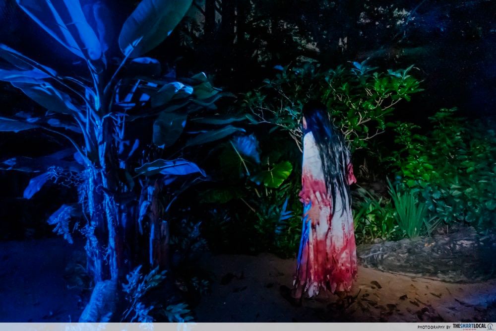 A Pontianak, one of the spirits found in Singapore that may be encountered when ghost hunting