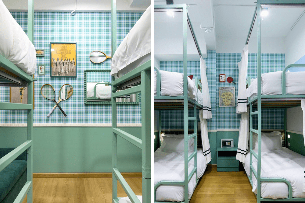 Kitsch Hotel Bangkok - bunk beds