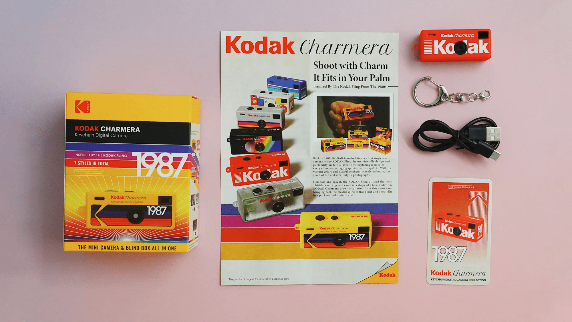 Kodak Charmera keychain - box