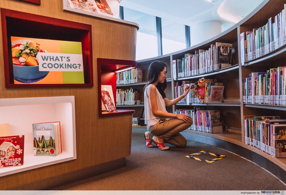 Library Features Singapore - Cookery Section