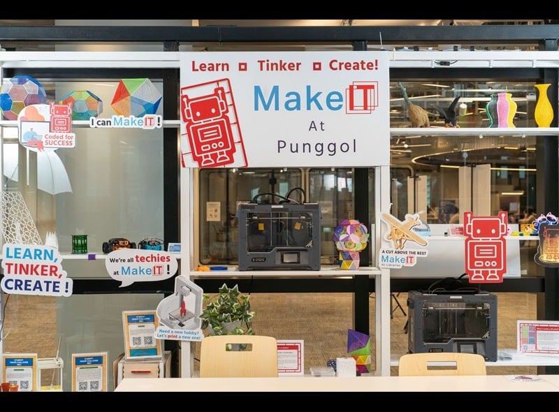 Library Features Singapore - MakeIT at Libraries at Punggol