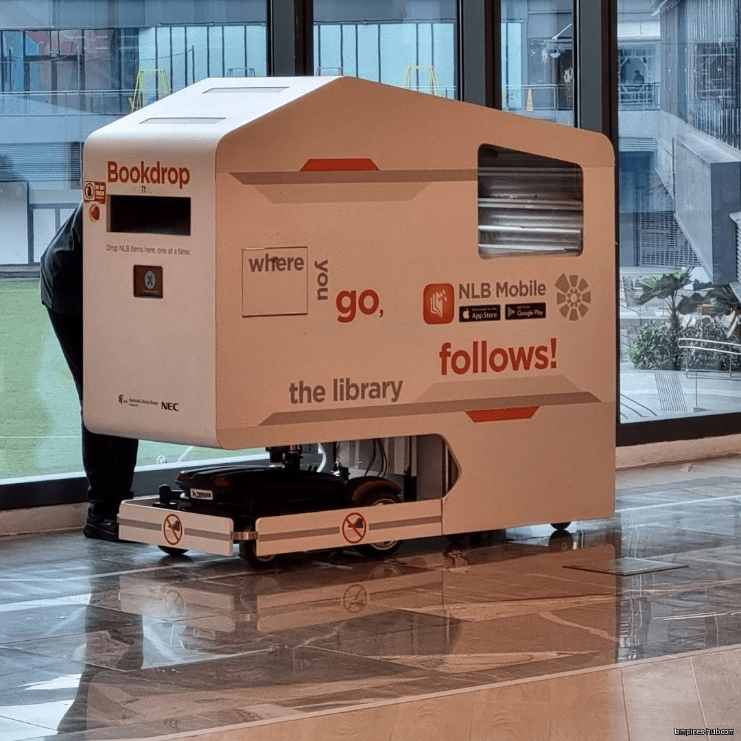 Library Features Singapore - Mobile Bookdrop