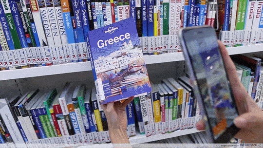 Library Features Singapore - NLB Mobile App Scanner