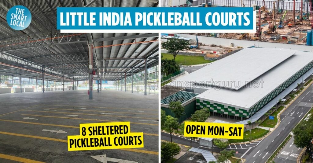 little india bus terminal pickleball court