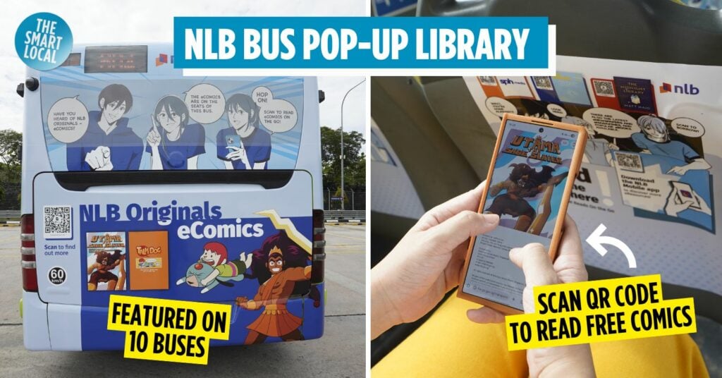 NLB bus-turned-pop-up library