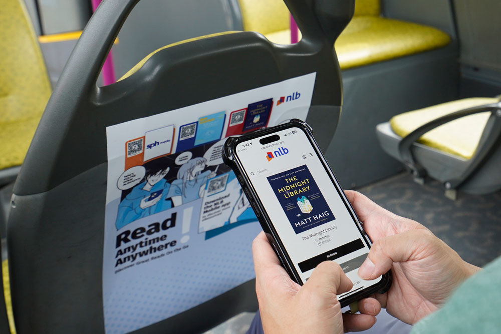 the midnight library, singapore bus