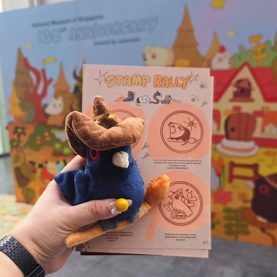 Free koel plush bag charm