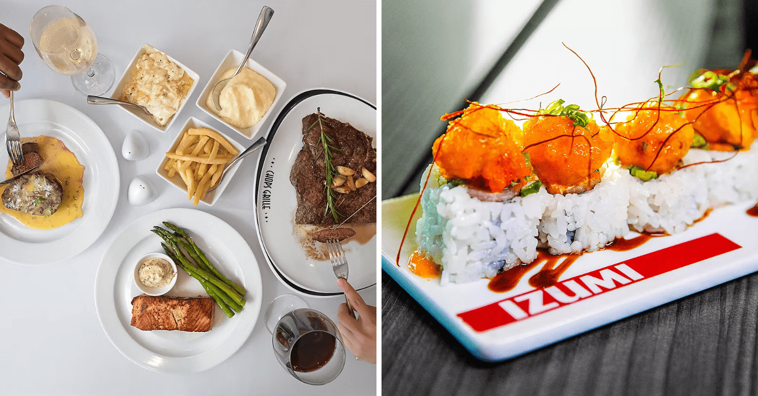 Chops Grille and Izumi