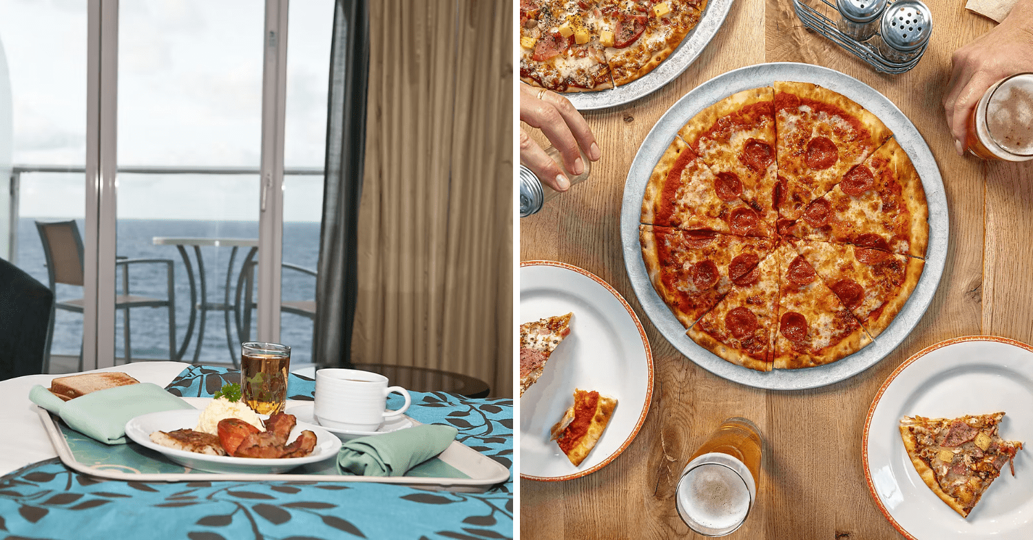 Room service and Sorrento's 