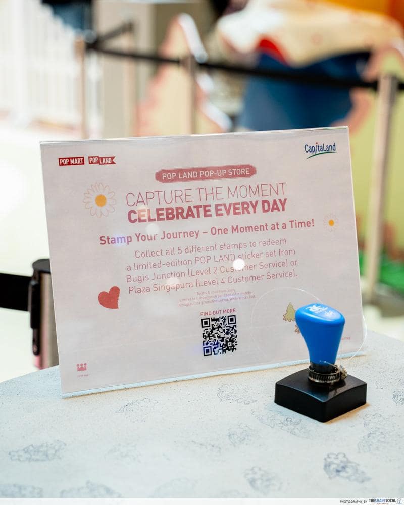 POP LAND POP-Up at Bugis+ - stamp rally