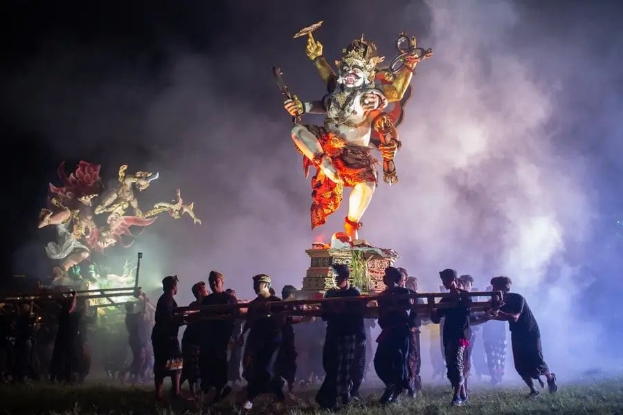 Nyepi public holiday in Bali