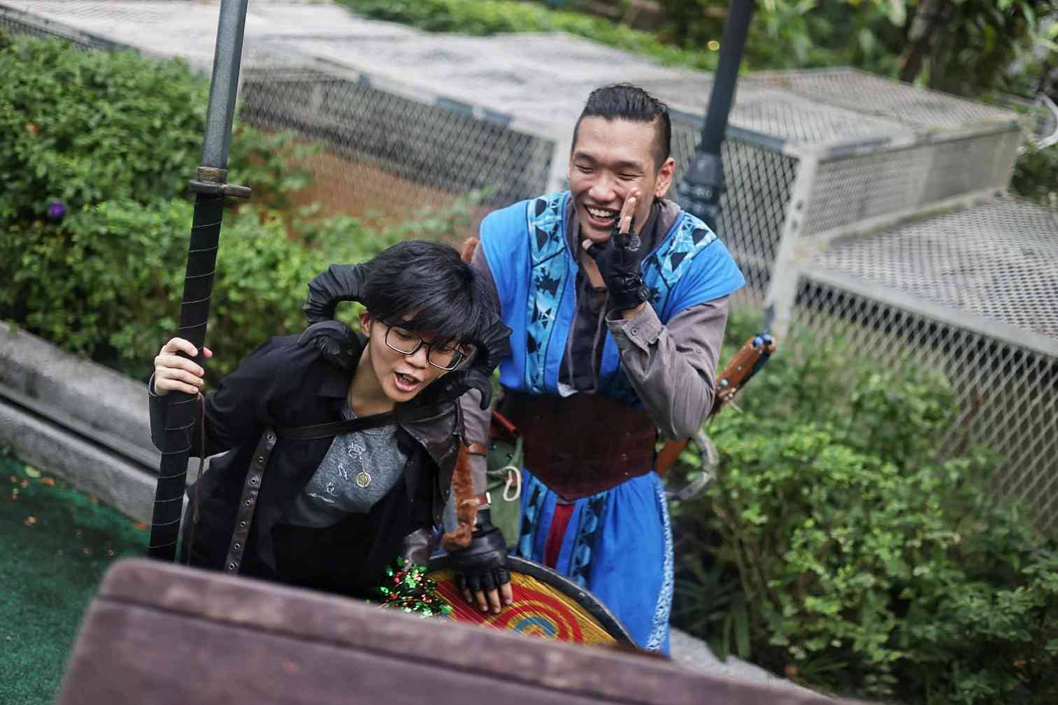 Members of the LARP Singapore Community