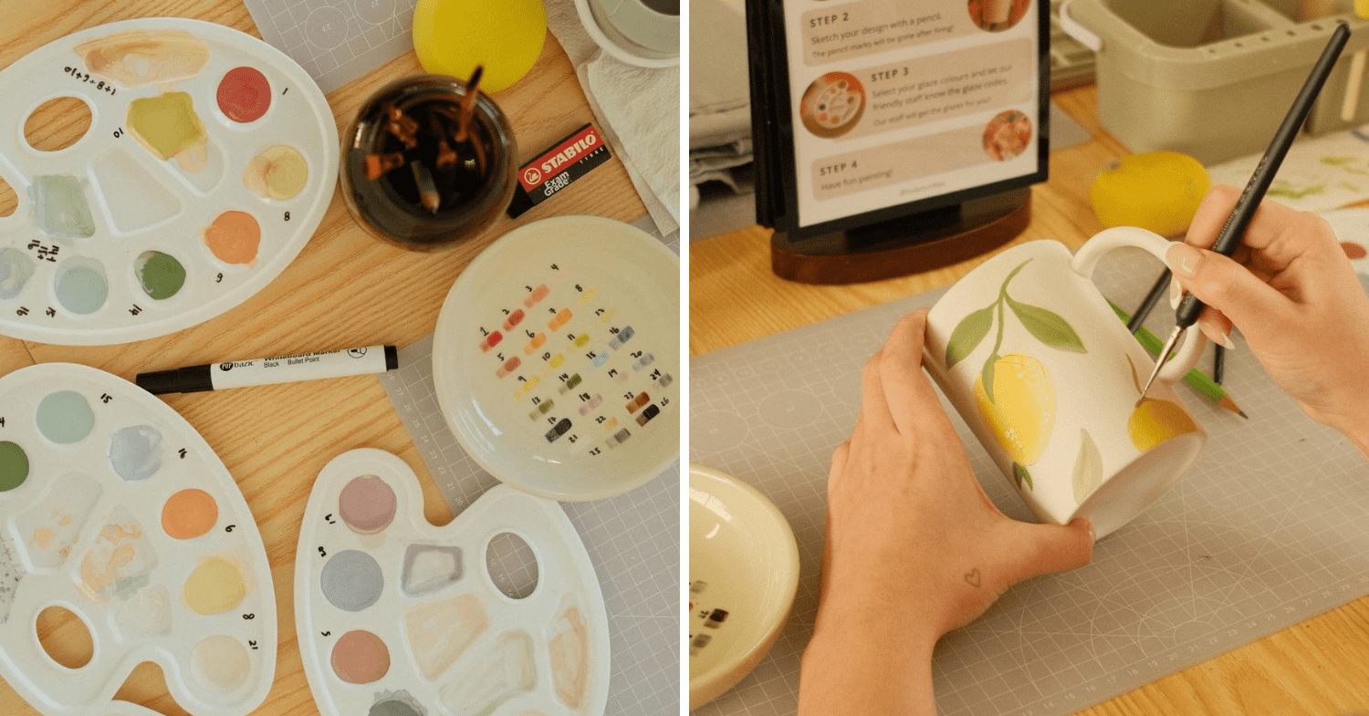 Pottery painting workshop
