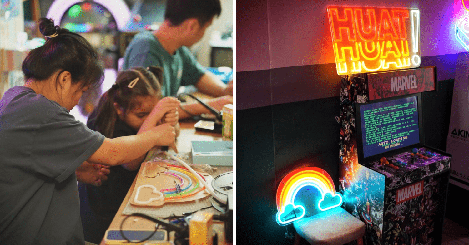 LED neon sign workshop