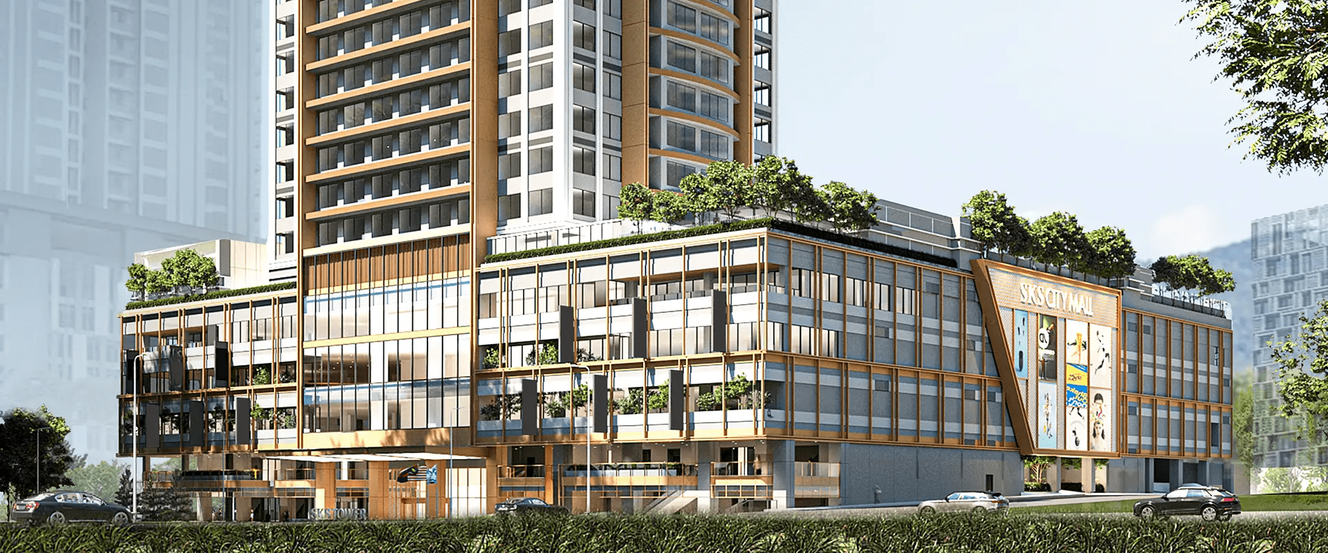 SKS City Mall JBCC - exterior