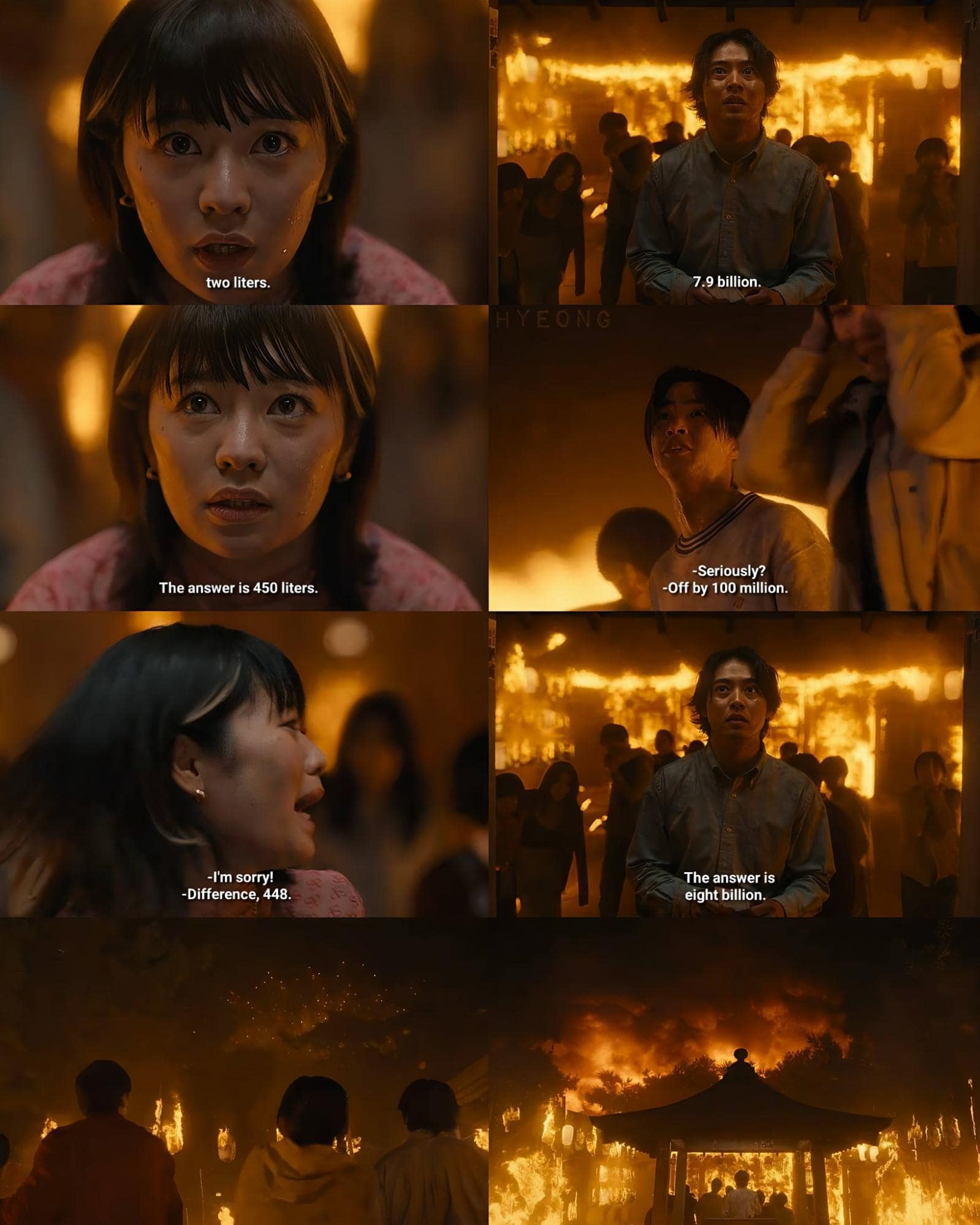 Solutions to Alice in Borderland 3 questions - world population