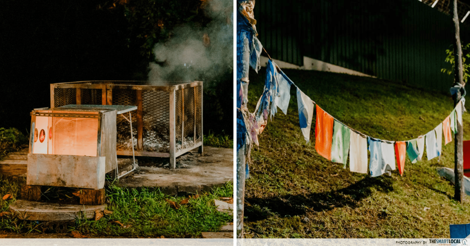 Offerings and Prayer Flags