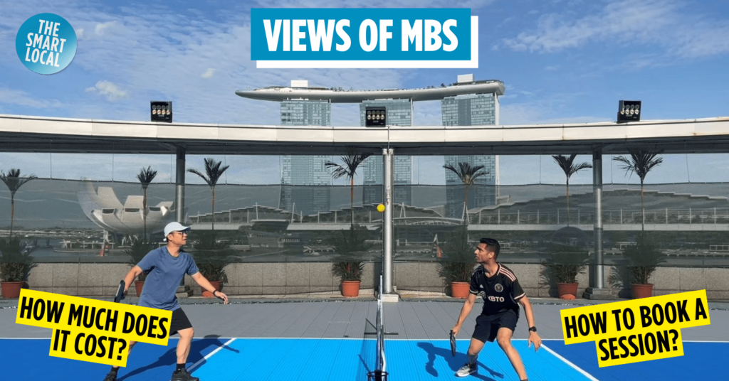 There’s A Lesser-Known Rooftop Pickleball Court Overlooking Marina Bay & Here’s How You Can Play