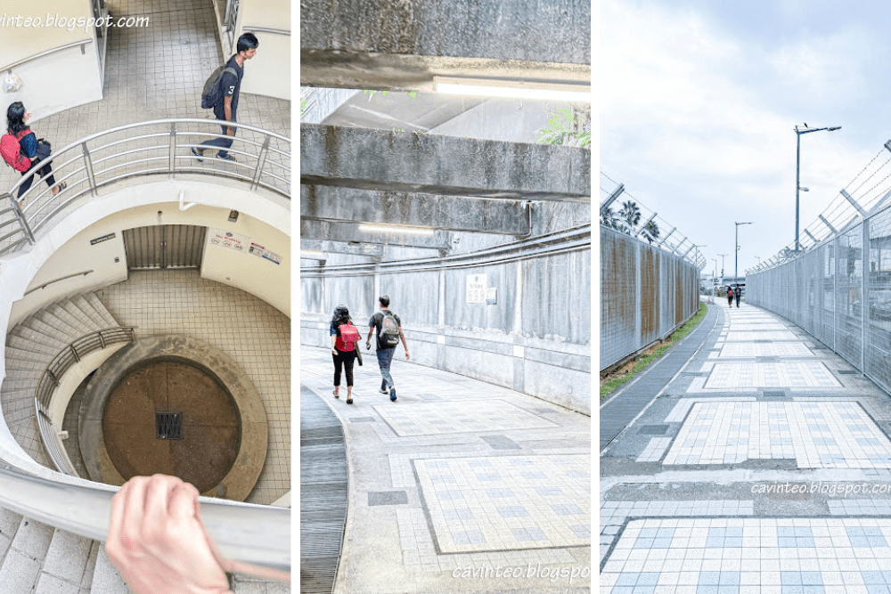 Walking across the SG-JB Causeway - directions