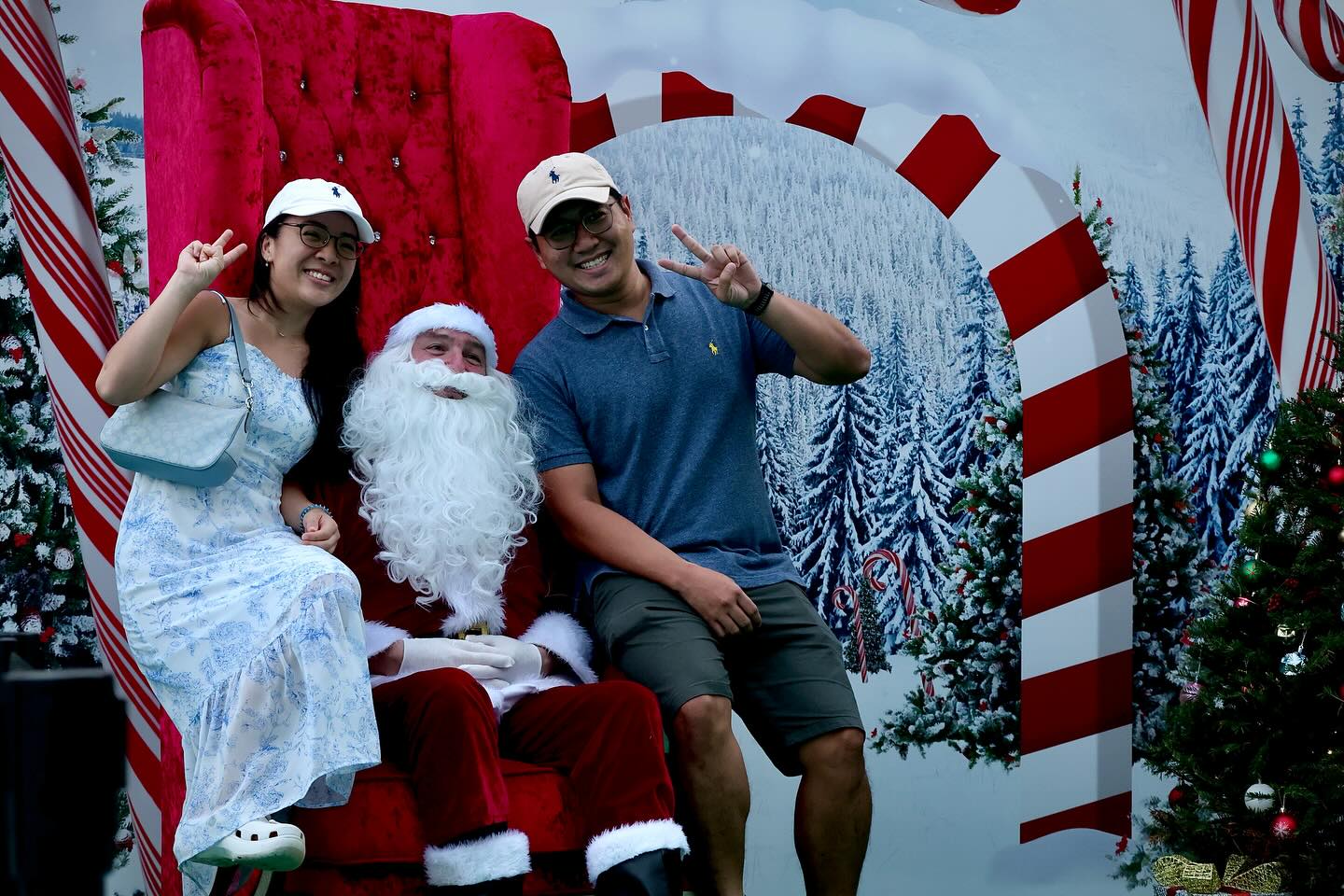 Pictures with Santa