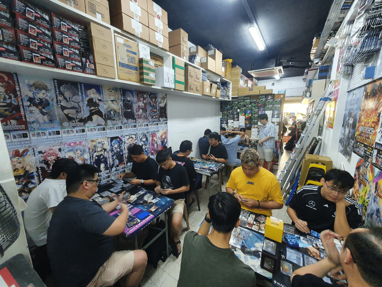 trading card game meet-up at War Games store