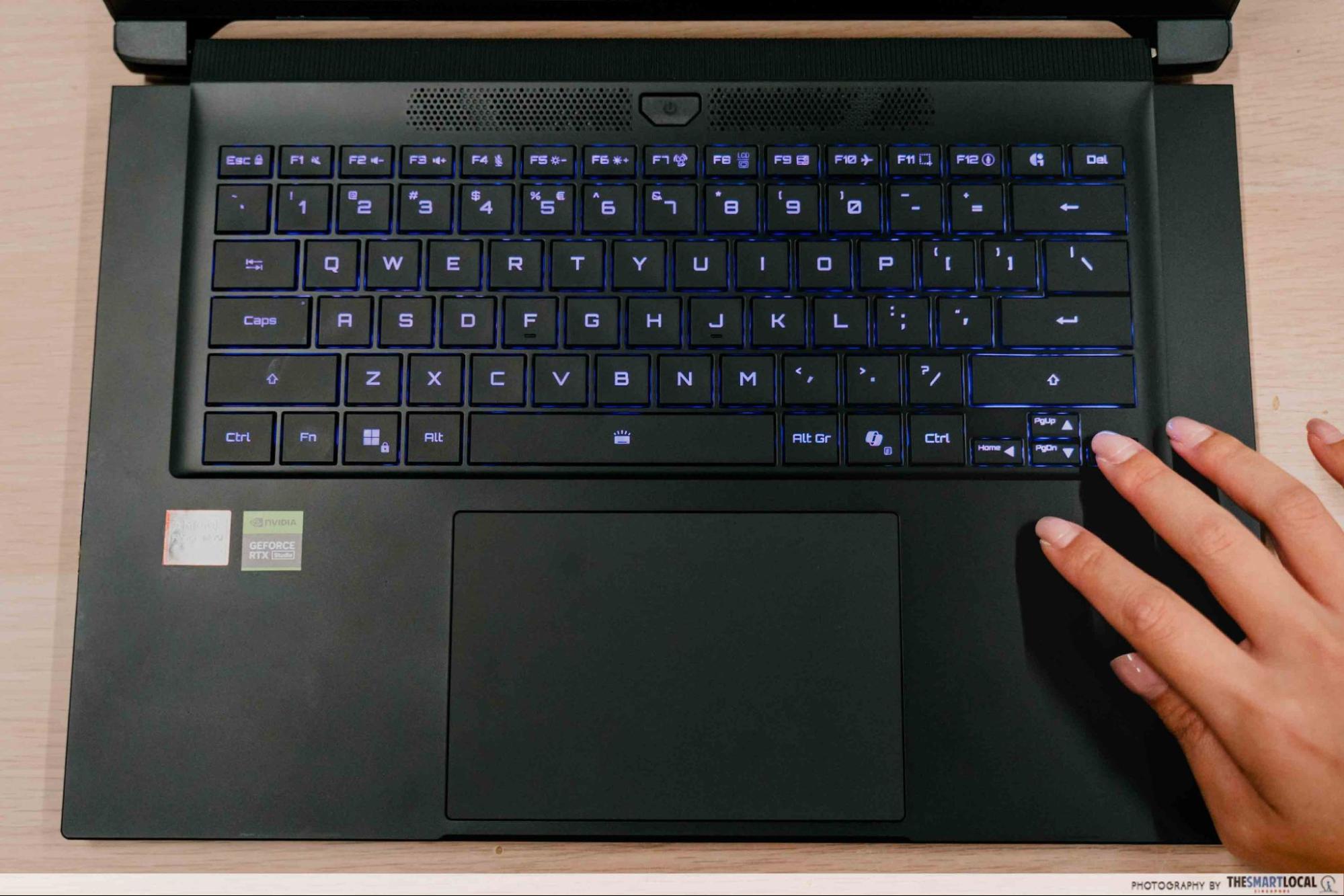 laptop keyboard