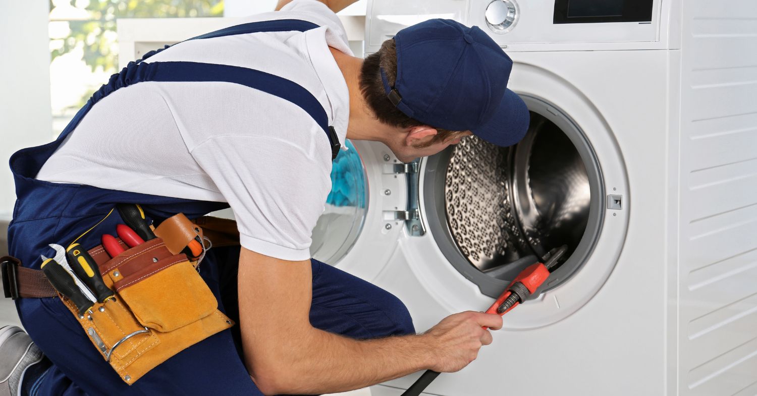 home appliance tips to reduce e-waste - washing machine maintenance