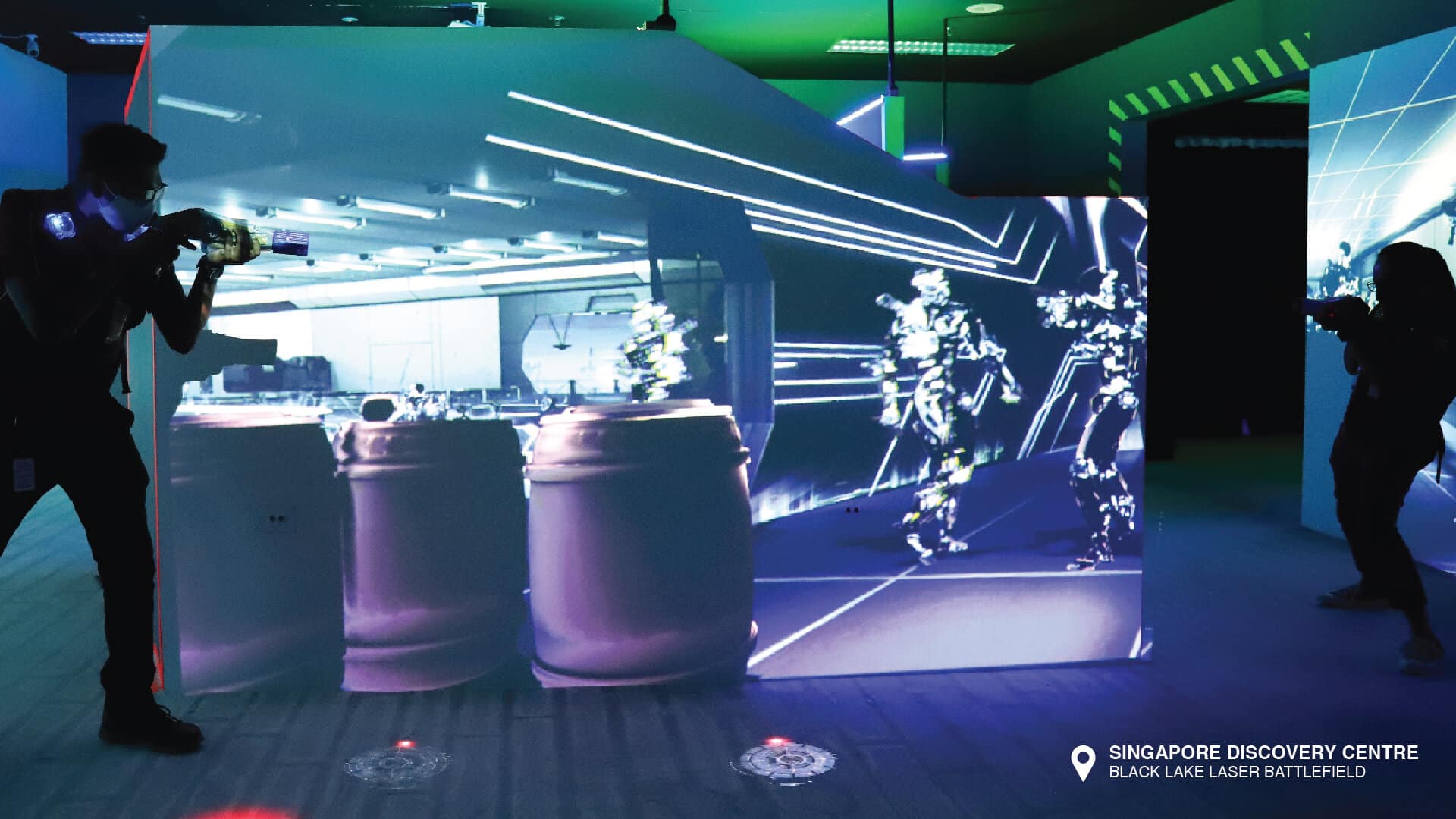 Black Lake Laser Tag Battlefield