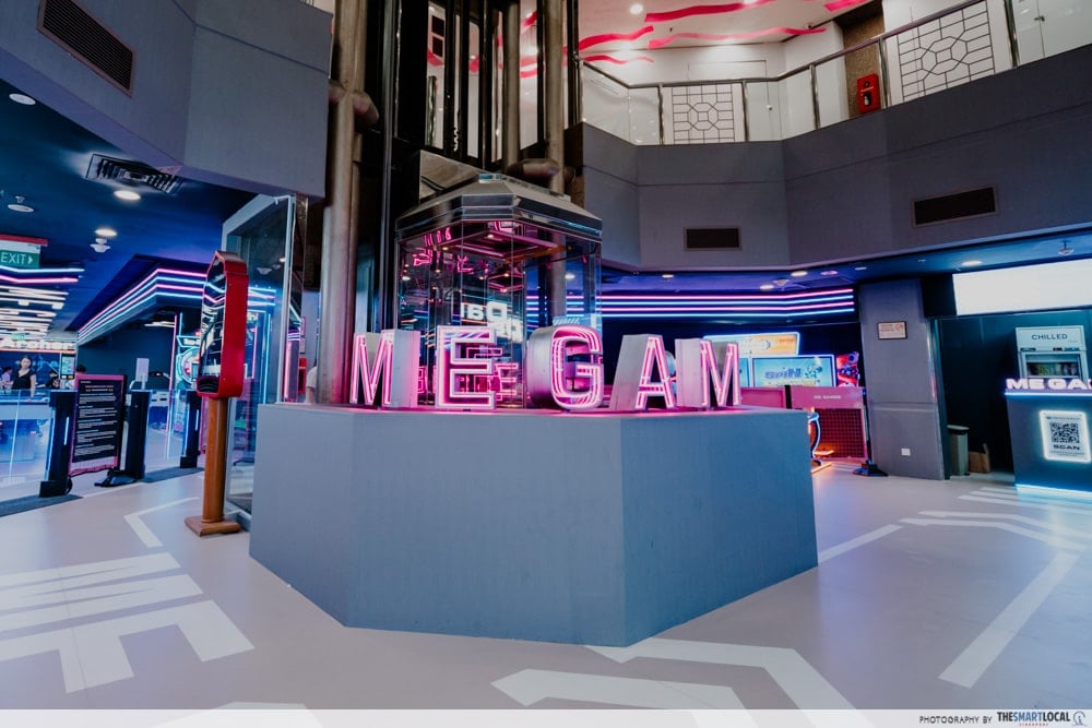 ME Cafe & Games in Chinatown - Exterior Logo Sign B3 Lucky Chinatown