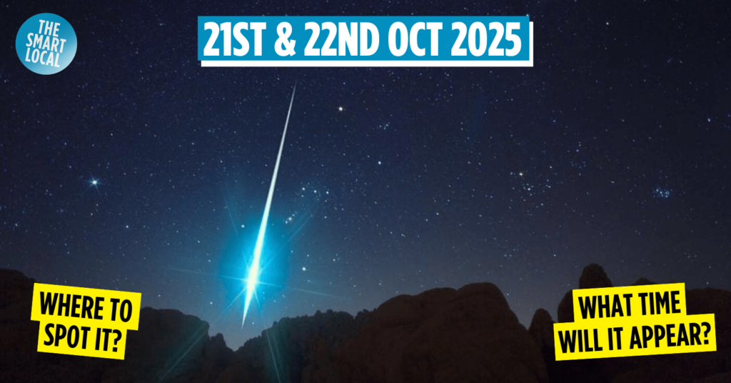 Orionid meteor shower in Singapore - cover
