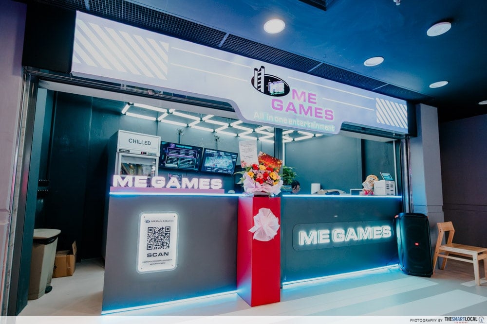 ME Cafe & Games in Chinatown - Ticket Counter