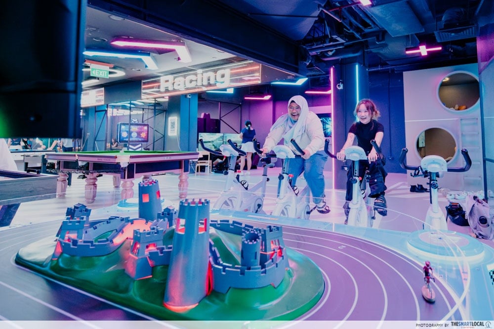 ME Cafe & Games in Chinatown - Cycling Competition