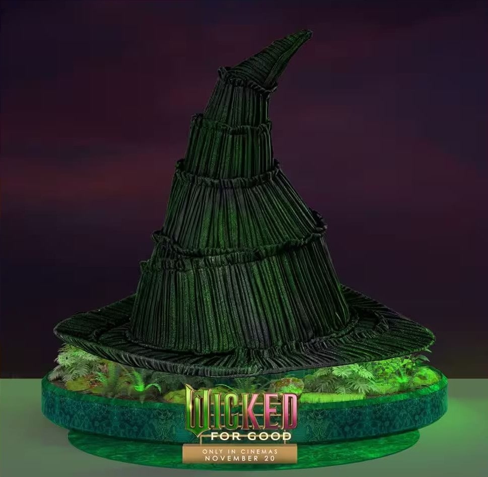 Wicked Sentosa - Elphaba's Hat installation