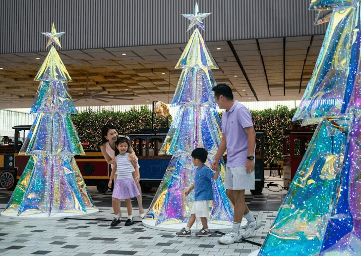 Unicorn Christmas Garden