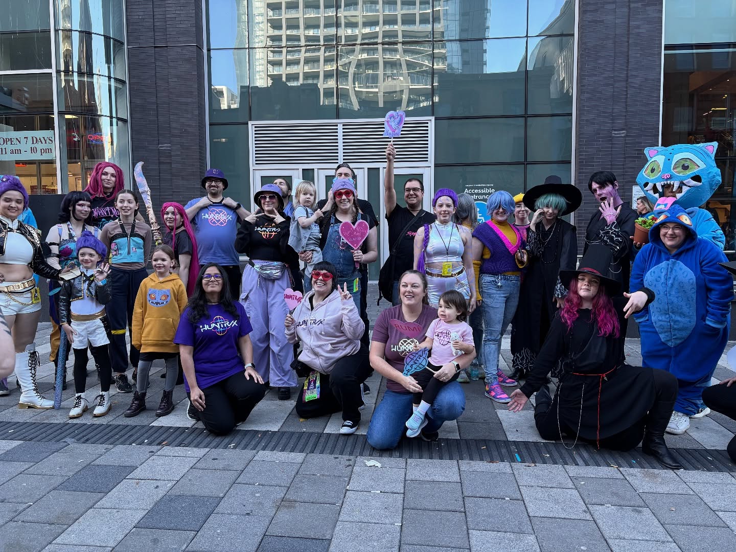 KPop Demon Hunters pop-up in SG - costumes