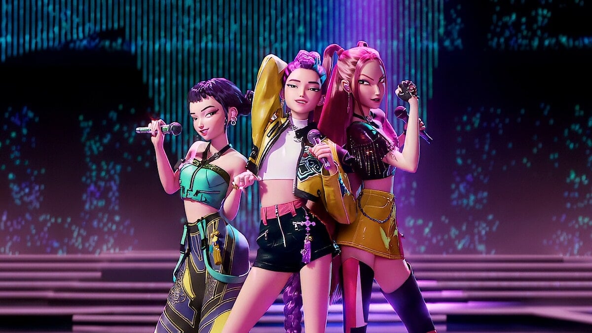 KPop Demon Hunters pop-up in SG - movie set