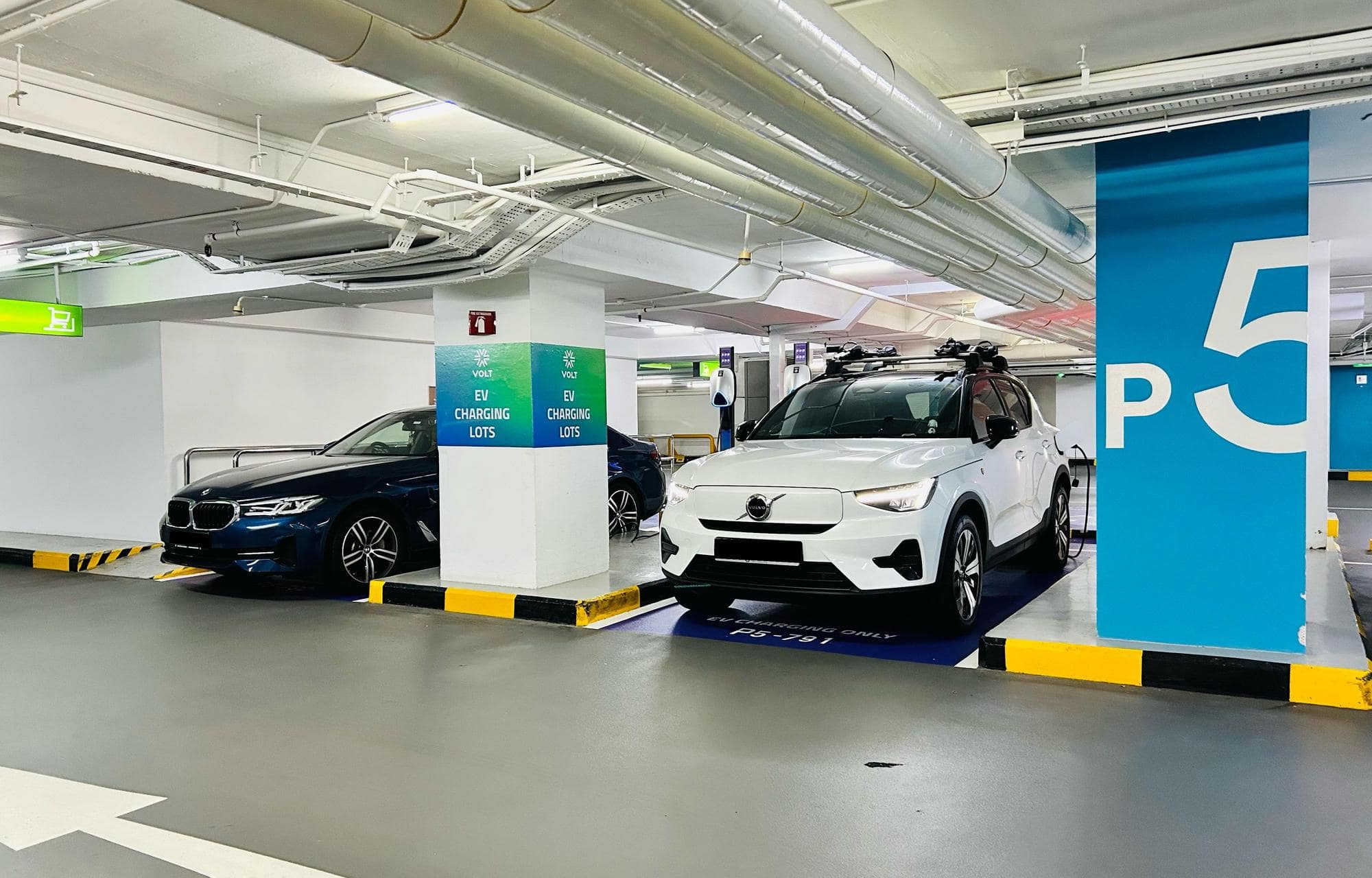 Malls In Singapore For EV Chargers - Parkway Parade