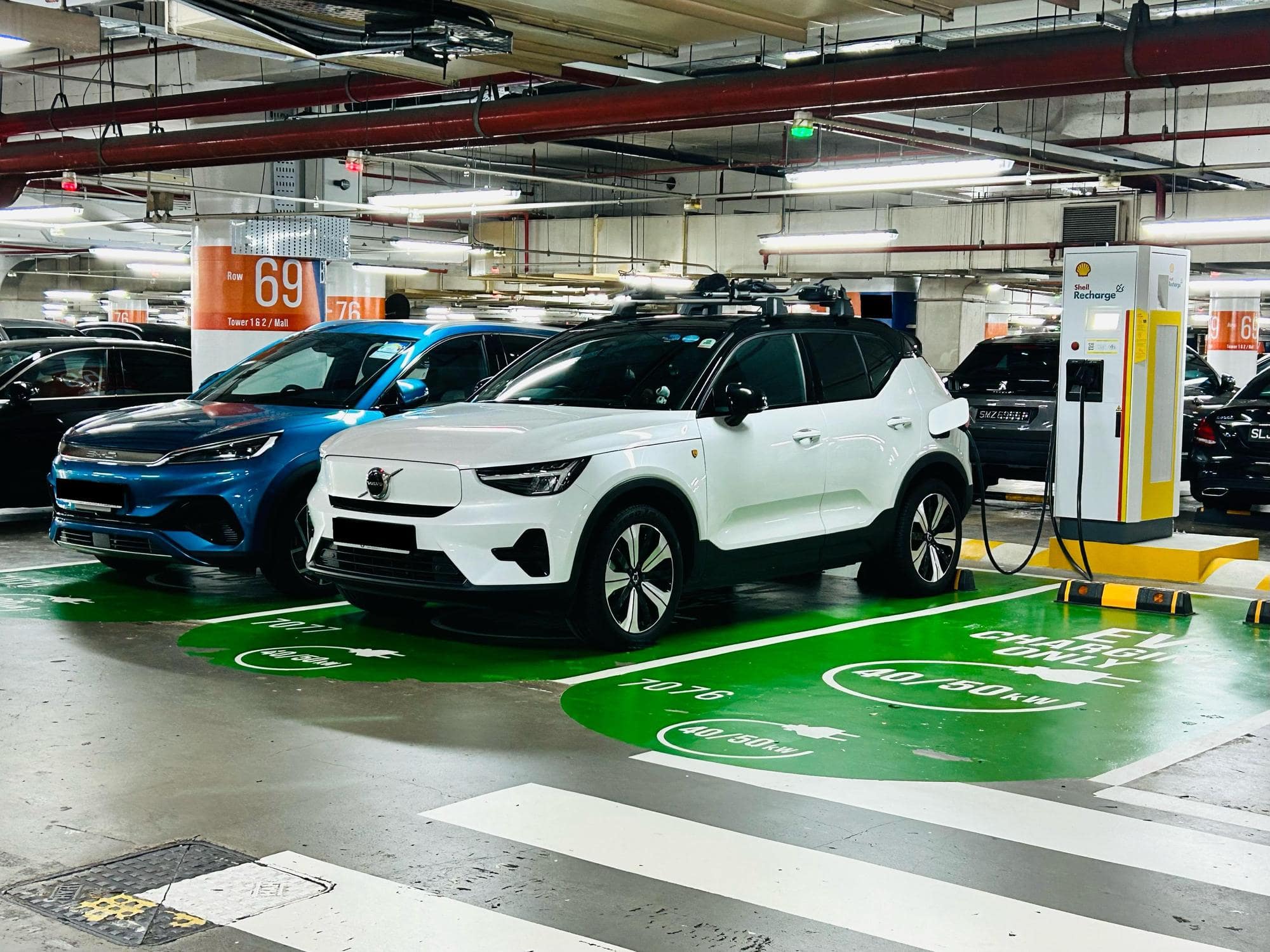 Malls In Singapore For EV Chargers - Suntec City