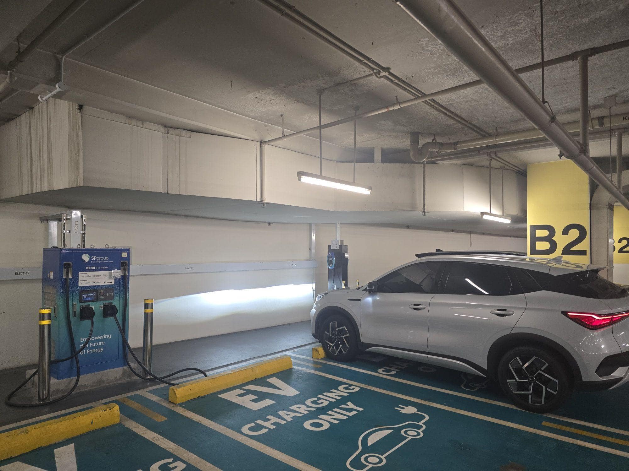 Malls In Singapore For EV Chargers - Tampines Mall