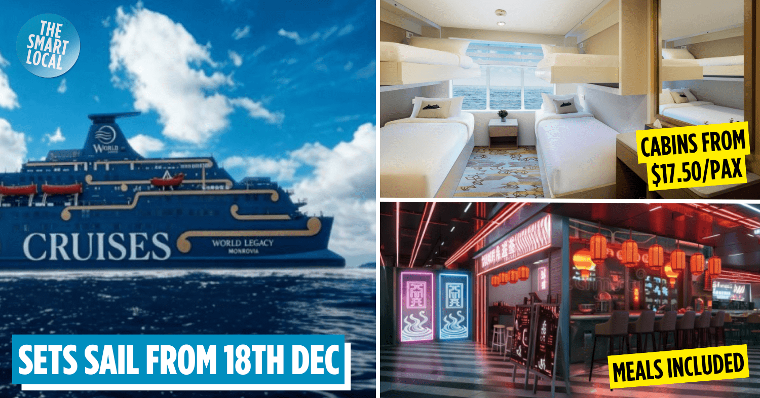 You Can Set Sail On The World Legacy Cruise From Just $38 For A New “Floating Staycation” Experience In SG