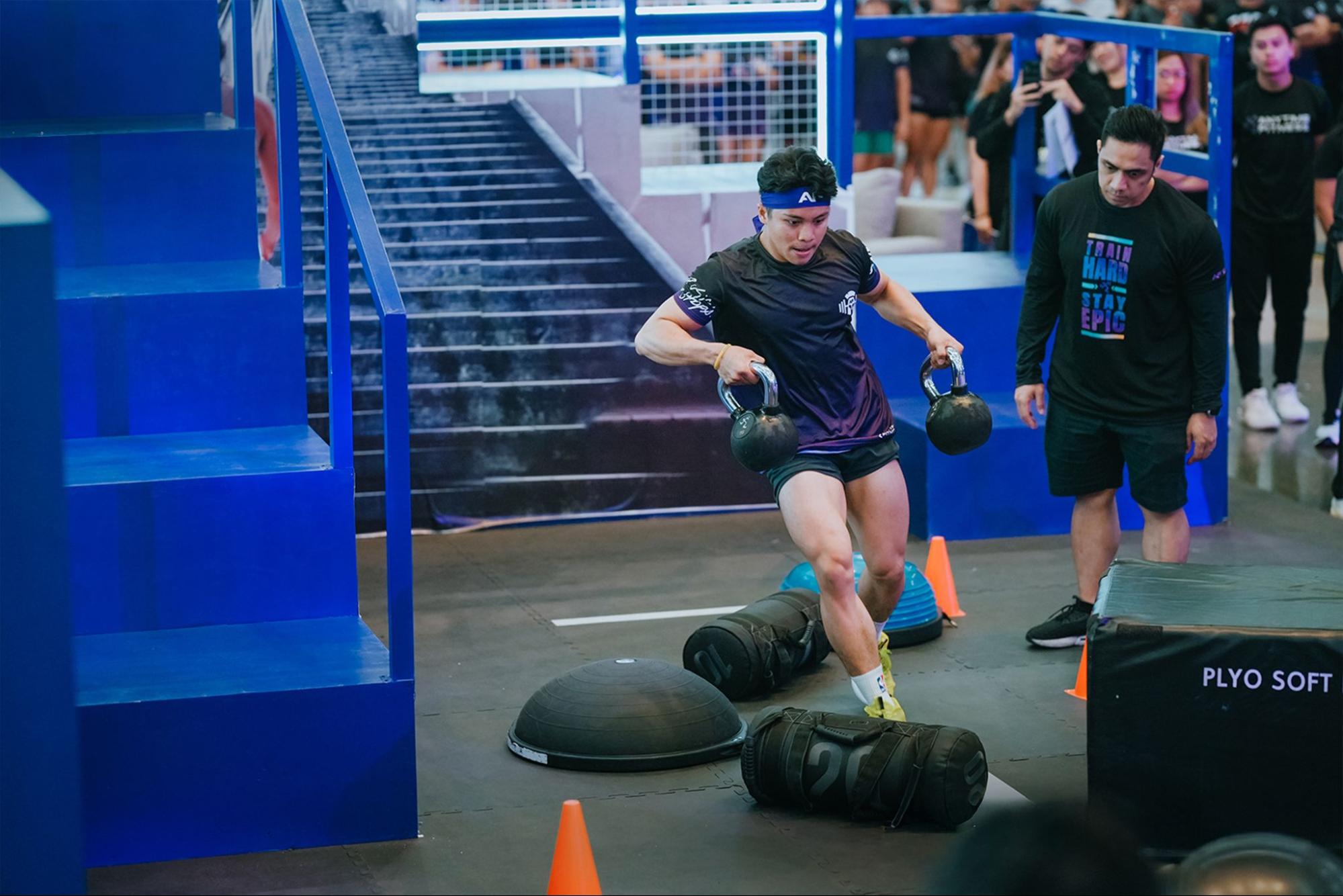 anytime fitness battle of the purple champions battle zone