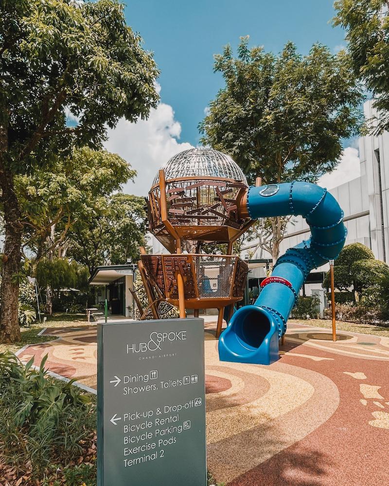 changi airport kids activities - dino nest tower 2