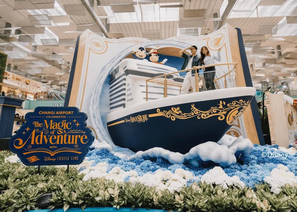 changi airport kids activities - disney pop-up