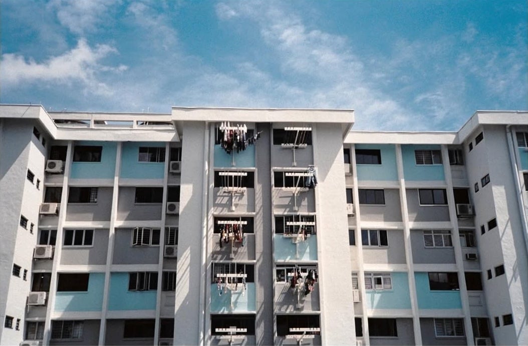 exterior HDB flats