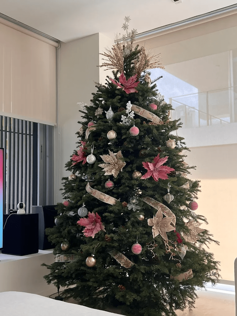 christmas tree - tall inside office