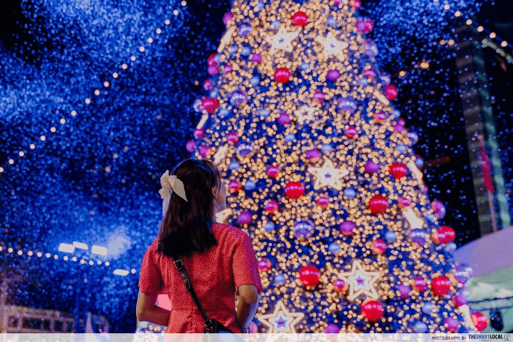 christmas tree - lights in Singapore